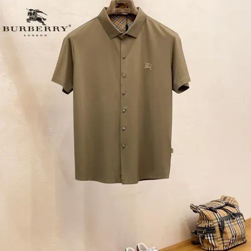 Burberry Shirts Short Sleeved For Men #1426886 $52.00 USD, Wholesale Replica Burberry Shirts