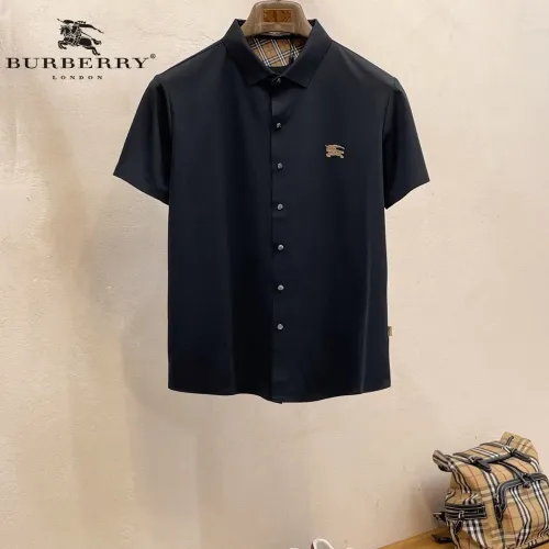 Burberry Shirts Short Sleeved For Men #1426889 $52.00 USD, Wholesale Replica Burberry Shirts