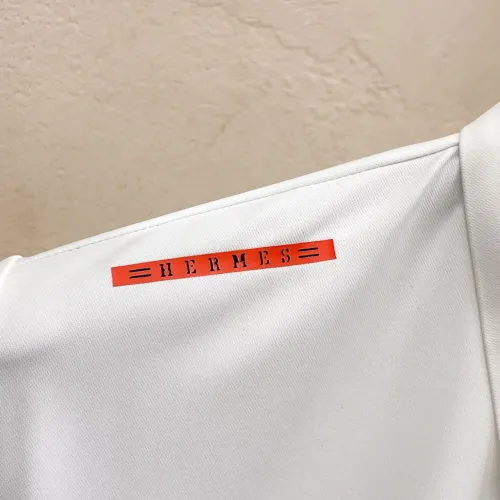 Replica Hermes Shirts Short Sleeved For Men #1426890 $52.00 USD for Wholesale