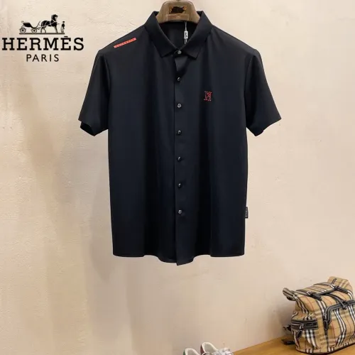 Hermes Shirts Short Sleeved For Men #1426893 $52.00 USD, Wholesale Replica Hermes Shirts