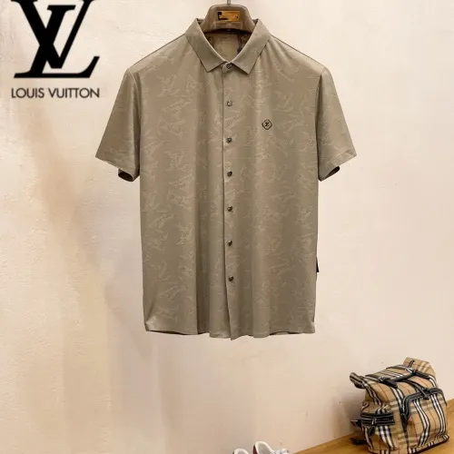 Louis Vuitton LV Shirts Short Sleeved For Men #1426914 $52.00 USD, Wholesale Replica Louis Vuitton LV Shirts