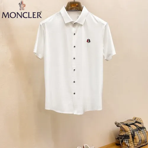 Moncler Shirts Short Sleeved For Men #1426928 $52.00 USD, Wholesale Replica Moncler Shirts