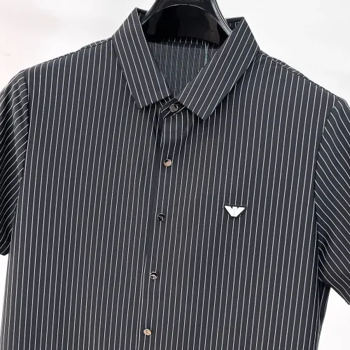 Replica Armani Shirts Short Sleeved For Men #1426948 $52.00 USD for Wholesale