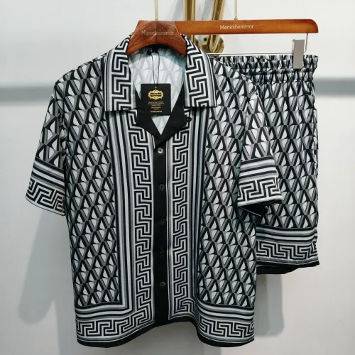 Versace Tracksuits Short Sleeved For Men #1426950 $76.00 USD, Wholesale Replica Versace Tracksuits