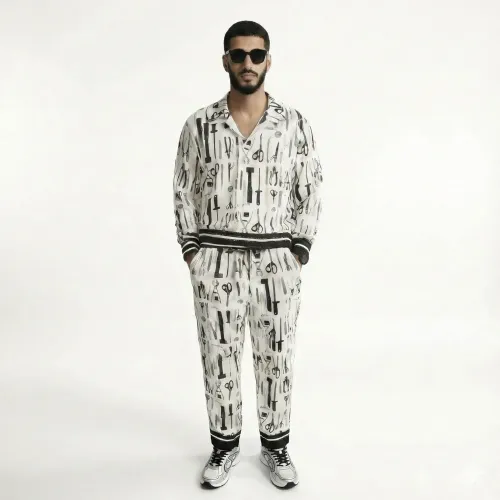 Replica Fendi Tracksuits Long Sleeved For Men #1426957 $85.00 USD for Wholesale