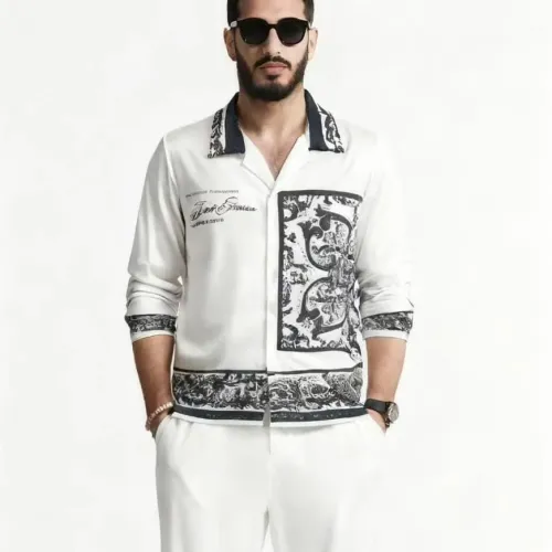 Replica Dolce & Gabbana D&G Tracksuits Long Sleeved For Men #1426958 $85.00 USD for Wholesale