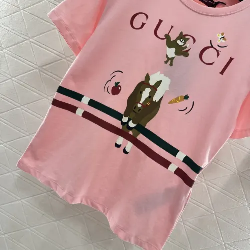 Replica Gucci T-Shirts Short Sleeved For Women #1426961 $64.00 USD for Wholesale