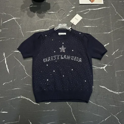Christian Dior T-Shirts Short Sleeved For Women #1426966 $82.00 USD, Wholesale Replica Christian Dior T-Shirts