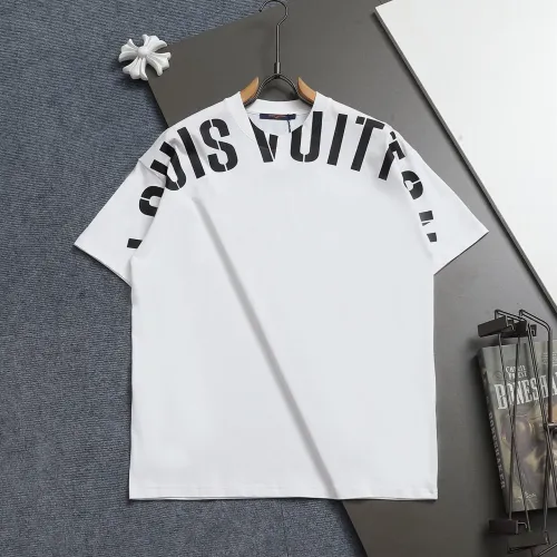 Louis Vuitton LV T-Shirts Short Sleeved For Unisex #1427002 $38.00 USD, Wholesale Replica Louis Vuitton LV T-Shirts
