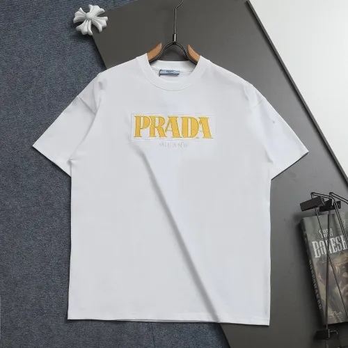 Prada T-Shirts Short Sleeved For Unisex #1427032 $38.00 USD, Wholesale Replica Prada T-Shirts