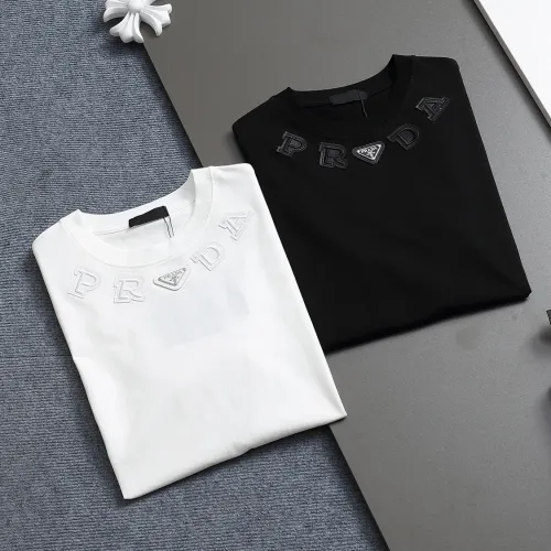 Replica Prada T-Shirts Short Sleeved For Unisex #1427035 $38.00 USD for Wholesale