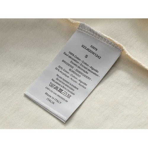 Replica Christian Dior T-Shirts Short Sleeved For Unisex #1427060 $38.00 USD for Wholesale