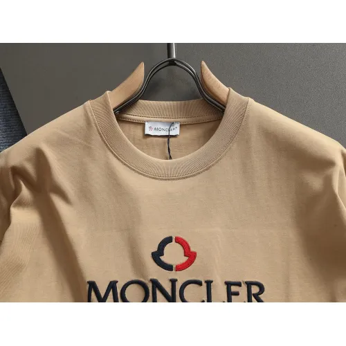 Replica Moncler T-Shirts Short Sleeved For Unisex #1427067 $38.00 USD for Wholesale