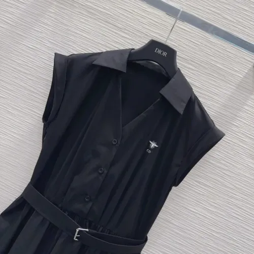 Replica Christian Dior Dresses Sleeveless For Women #1427091 $130.00 USD for Wholesale