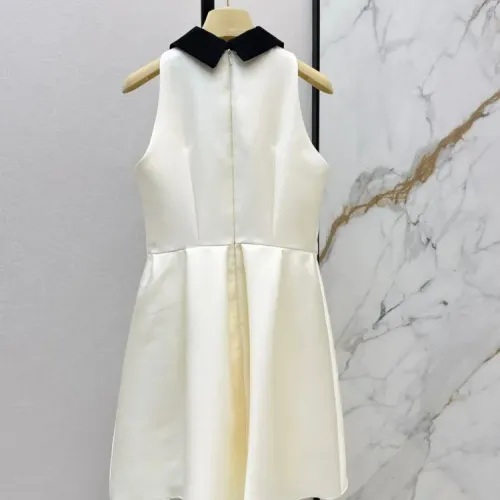 Replica MIU MIU Dresses Sleeveless For Women #1427093 $128.00 USD for Wholesale