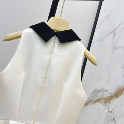 Replica MIU MIU Dresses Sleeveless For Women #1427093 $128.00 USD for Wholesale