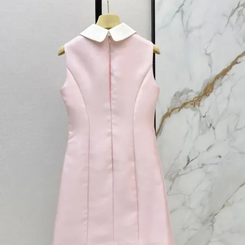 Replica MIU MIU Dresses Sleeveless For Women #1427096 $125.00 USD for Wholesale