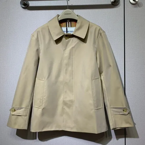 Burberry Trench Coat Long Sleeved For Women #1427102 $132.00 USD, Wholesale Replica Burberry Trench Coat