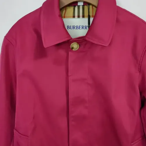 Replica Burberry Trench Coat Long Sleeved For Women #1427103 $132.00 USD for Wholesale