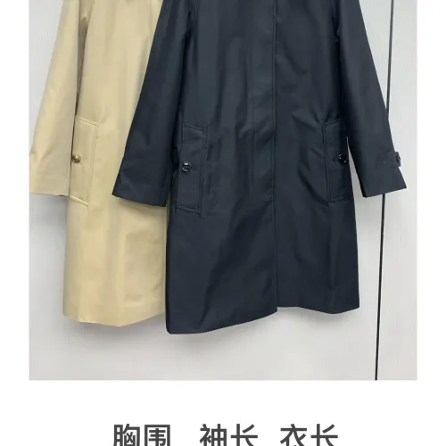 Replica Burberry Trench Coat Long Sleeved For Women #1427108 $162.00 USD for Wholesale