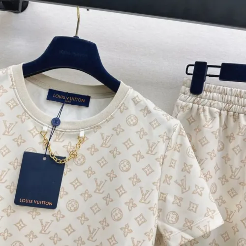 Replica Louis Vuitton LV Tracksuits Short Sleeved For Women #1427113 $122.00 USD for Wholesale
