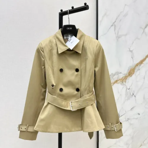 Christian Dior Coats Long Sleeved For Women #1427117 $135.00 USD, Wholesale Replica Christian Dior Coats