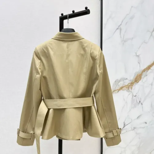 Replica Christian Dior Coats Long Sleeved For Women #1427117 $135.00 USD for Wholesale