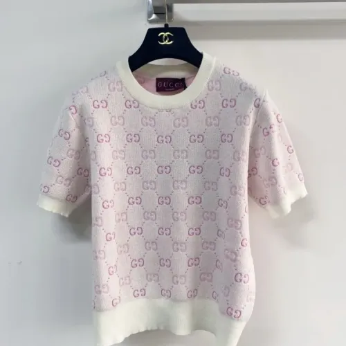 Gucci T-Shirts Short Sleeved For Women #1427139 $96.00 USD, Wholesale Replica Gucci T-Shirts