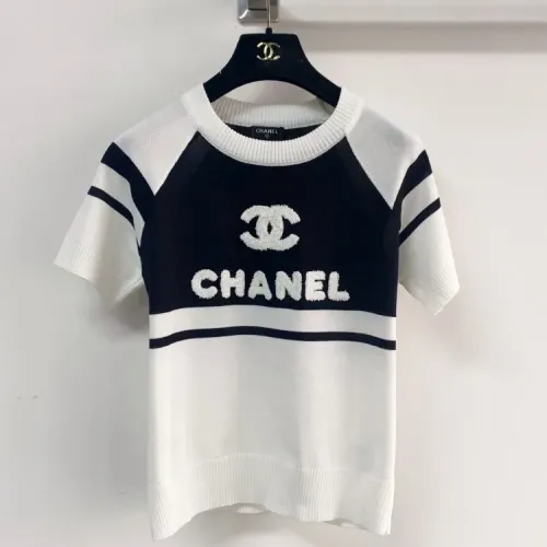 Chanel T-Shirts Short Sleeved For Women #1427149 $96.00 USD, Wholesale Replica Chanel T-Shirts