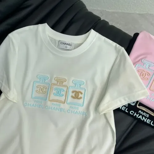 Replica Chanel T-Shirts Short Sleeved For Women #1427156 $60.00 USD for Wholesale