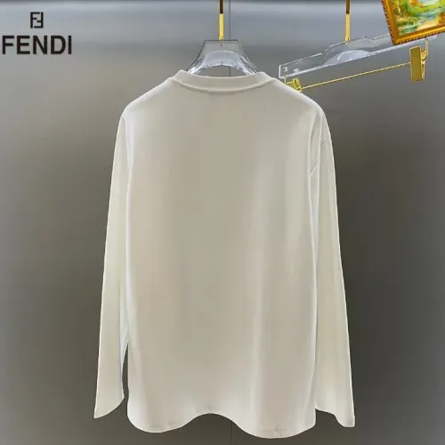 Replica Fendi T-Shirts Long Sleeved For Unisex #1427171 $34.00 USD for Wholesale