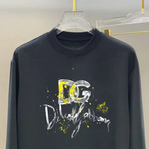 Replica Dolce & Gabbana D&G T-Shirts Long Sleeved For Unisex #1427192 $34.00 USD for Wholesale