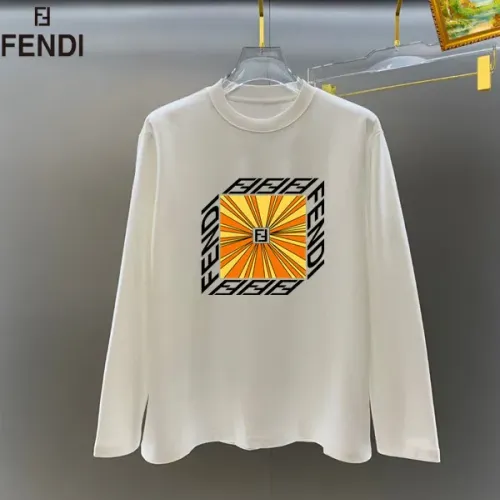 Fendi T-Shirts Long Sleeved For Unisex #1427197 $34.00 USD, Wholesale Replica Fendi T-Shirts