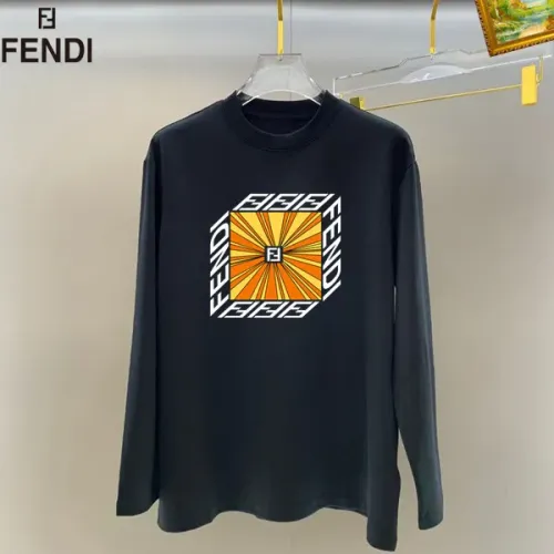 Fendi T-Shirts Long Sleeved For Unisex #1427198 $34.00 USD, Wholesale Replica Fendi T-Shirts