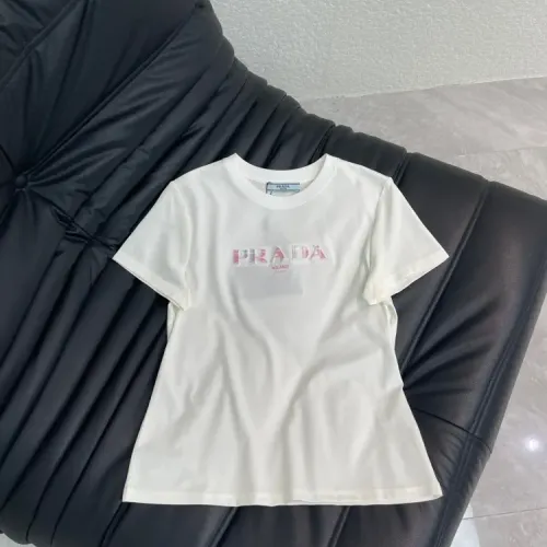 Prada T-Shirts Sleeveless For Women #1427203 $60.00 USD, Wholesale Replica Prada T-Shirts