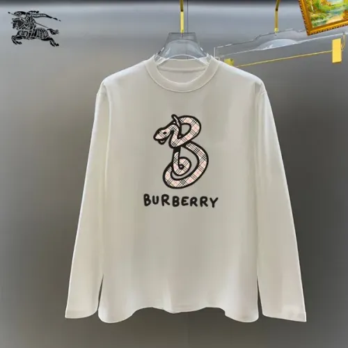 Burberry T-Shirts Long Sleeved For Unisex #1427216 $34.00 USD, Wholesale Replica Burberry T-Shirts