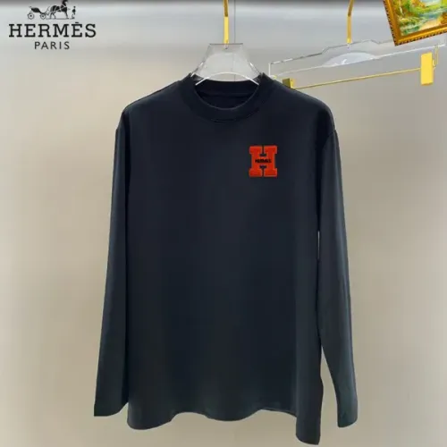 Hermes T-Shirts Long Sleeved For Unisex #1427225 $34.00 USD, Wholesale Replica Hermes T-Shirts
