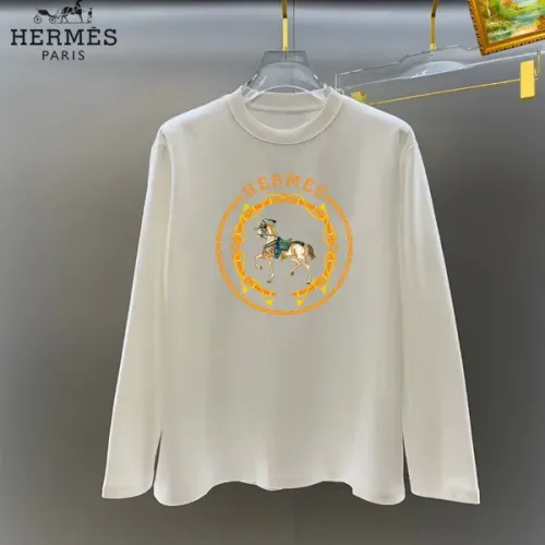 Hermes T-Shirts Long Sleeved For Unisex #1427230 $34.00 USD, Wholesale Replica Hermes T-Shirts