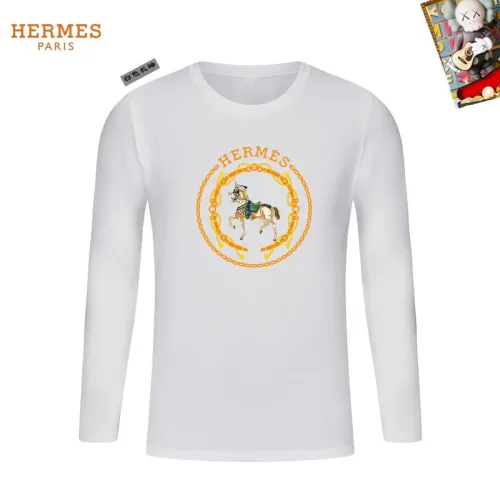 Hermes T-Shirts Long Sleeved For Unisex #1427278 $34.00 USD, Wholesale Replica Hermes T-Shirts