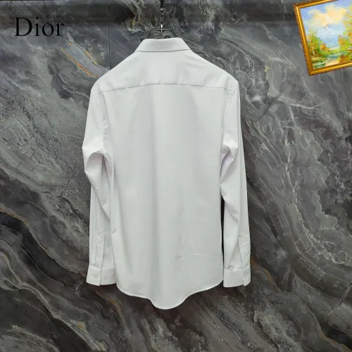 Replica Christian Dior Shirts Long Sleeved For Men #1427373 $40.00 USD for Wholesale