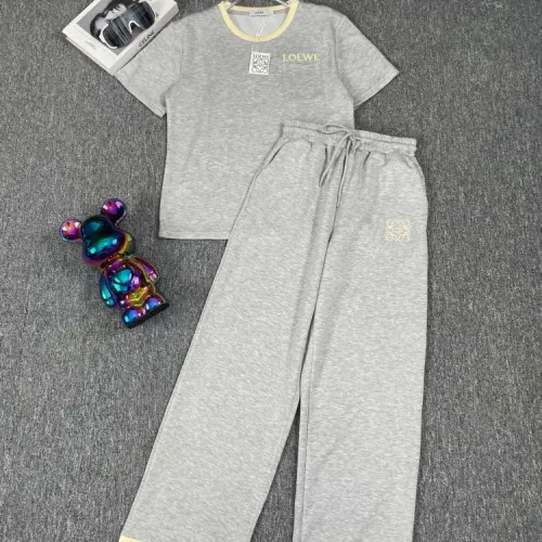 LOEWE Tracksuits Short Sleeved For Women #1427398 $88.00 USD, Wholesale Replica LOEWE Tracksuits