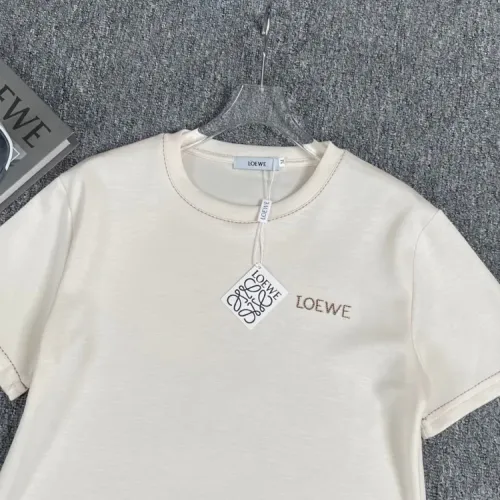 Replica LOEWE Tracksuits Short Sleeved For Women #1427407 $88.00 USD for Wholesale