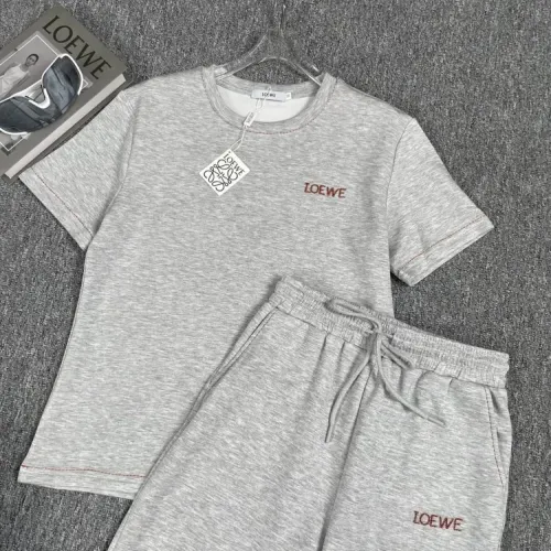 Replica LOEWE Tracksuits Short Sleeved For Women #1427408 $88.00 USD for Wholesale