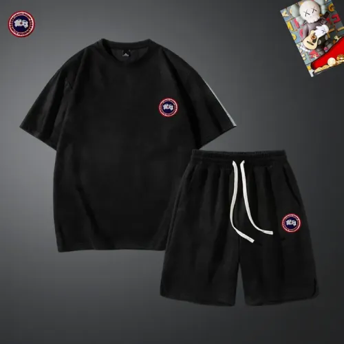 Canada Goose Tracksuits Short Sleeved For Men #1427429