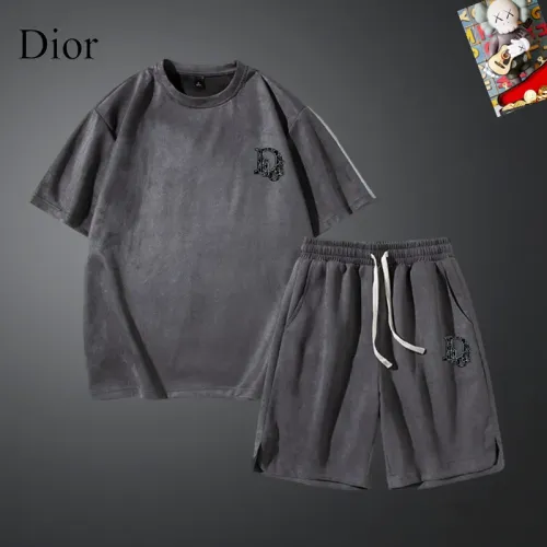 Christian Dior Tracksuits Short Sleeved For Men #1427437 $48.00 USD, Wholesale Replica Christian Dior Tracksuits