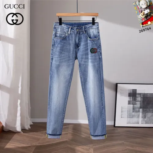 Replica Gucci Jeans For Men #1427501 $48.00 USD for Wholesale