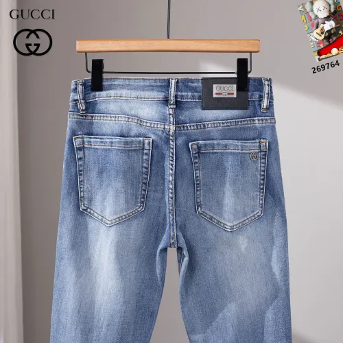 Replica Gucci Jeans For Men #1427501 $48.00 USD for Wholesale