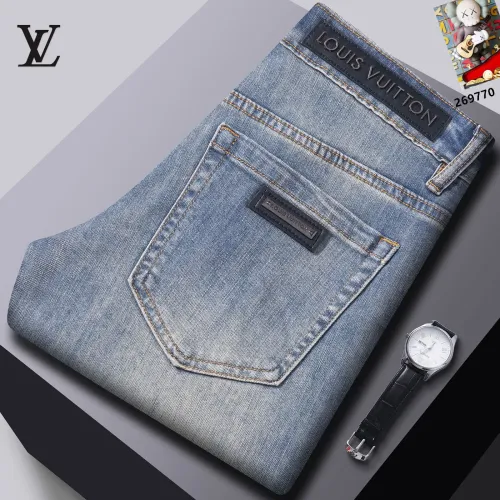 Louis Vuitton LV Jeans For Men #1427512 $48.00 USD, Wholesale Replica Louis Vuitton LV Jeans