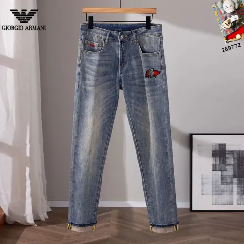 Replica Armani Jeans For Men #1427516 $48.00 USD for Wholesale