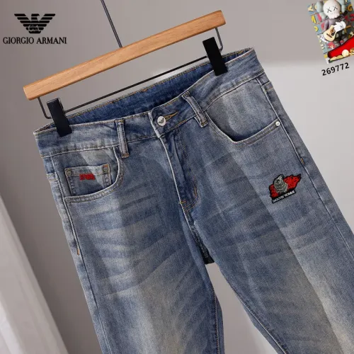 Replica Armani Jeans For Men #1427516 $48.00 USD for Wholesale